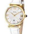 Epos Epos Ladies Quartz 8000.700.22.68.10  8000.700.22.68.10 кварцевые женские часы белый циферблат, браслет кожаный — вид спереди
