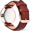 Daniel Wellington Daniel Wellington Classic Day Display St Mawes Rose Gold Champagne DW00100829, classic  швеция мужские часы на браслете кожаный боковой вид