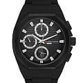 U.S. Polo Assn. U.S. Polo Assn. Crossing USPA1103-02  USPA1103-02 кварцевые мужские часы черный циферблат, браслет силикон — вид спереди