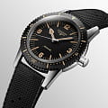 Longines Longines Skin Diver Watch L2.822.4.56.9, heritage швейцария мужские часы на браслете каучук боковой вид