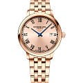 Raymond Weil Raymond Weil Toccata 5985-P5-00859  5985-P5-00859 кварцевые женские часы розовый циферблат, браслет нержавеющая сталь с pvd-покрытием — вид спереди