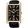 Orient Orient UNED001B (FUNED001B)  FUNED001B автокварц (кинетик) мужские часы  черный циферблат, браслет кожа + текстиль — вид спереди