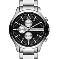 Armani Exchange Armani Exchange Quartz Dress Watch AX2152  AX2152 кварцевые мужские часы черный циферблат, браслет нержавеющая сталь — вид спереди