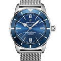Breitling Breitling Superocean Heritage B20 Automatic 42 AB2010161C1A1  AB2010161C1A1 механические мужские часы синий циферблат, браслет нержавеющая сталь — вид спереди