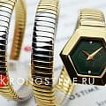 Philipp Plein Philipp Plein Snake Hexagon PWZAA0323 кварцевые женские часы часы крупный план зеленый циферблата