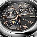 Longines Longines Master Collection L2.773.4.61.2 механические мужские часы часы, крупный план серебристый циферблат