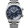 Longines Longines Legend Diver L3.764.4.90.7  L37644907 механические мужские часы синий циферблат, браслет нержавеющая сталь — вид спереди