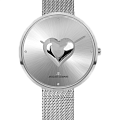 Jacques Lemans Jacques Lemans Design Collection 1-2092L  1-2092L кварцевые женские часы серебристый циферблат, браслет нержавеющая сталь — вид спереди