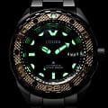 Citizen Citizen Promaster NB6008-82X, promaster япония мужские часы на браслете титановый c dlc покрытием боковой вид