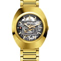 Rado Rado DiaStar Original Skeleton R12164153 Automatic R12164153 механические мужские часы серый циферблат, браслет нержавеющая сталь с pvd-покрытием — вид спереди