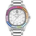 Philipp Plein Philipp Plein The Spectre Lady PWTAA1124  PWTAA1124 кварцевые женские часы серебристый циферблат, браслет нержавеющая сталь — вид спереди