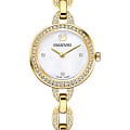Swarovski Swarovski 5253335  5253335 кварцевые женские часы  белый циферблат, браслет сталь c pvd покрытием — вид спереди