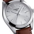 Tissot Tissot Gentleman T127.410.16.031.00 мужские часы серебристый циферблат на запястье
