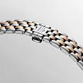 Longines Longines Flagship L4.374.3.98.7 механические женские часы часы крупный план белый циферблата