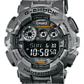 Casio Casio G-Shock GD-120CM-8ER  GD-120CM-8E электронные мужские часы  черный циферблат, браслет пластик — вид спереди