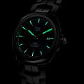 TAG Heuer TAG Heuer Link WBC2112.BA0603 механические мужские часы часы крупный план синий циферблата