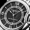 Stuhrling Stuhrling Heritage Depthmaster 1001.03 мужские часы черный циферблат на запястье