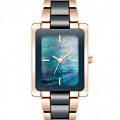 Anne Klein Anne Klein 3998NVRG  3998NVRG кварцевые женские часы цветной циферблат, браслет сталь + ip + керамика — вид спереди