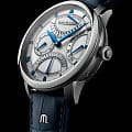 Maurice Lacroix Maurice Lacroix Masterpiece Triple Retrograde MP6538-SS001-110-1  наручные мужские часы фото под углом.