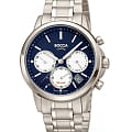 Boccia Titanium Boccia Titanium 3742-03  3742-03 кварцевые мужские часы синий циферблат, браслет титановый — вид спереди