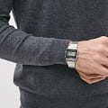 Casio Casio Collection A700WE-1A кварцевые мужские часы часы крупный план серый циферблата