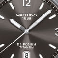 Certina Certina DS Podium C001.410.44.087.00, ds podium швейцария мужские часы на браслете титановый боковой вид