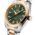 Omega Omega Seamaster Aqua Terra 220.20.34.20.10.002, seamaster швейцария женские часы на браслете нержавеющая сталь + золото 18к боковой вид