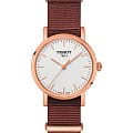 Tissot Tissot Everytime Small Nato T109.210.37.031.00 Everytime T1092103703100 кварцевые женские часы белый циферблат, браслет тканевый — вид спереди