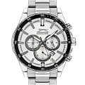 Slazenger Slazenger Sport SL.09.2078.2.02  SL.09.2078.2.02 кварцевые мужские часы белый циферблат, браслет суперметалл — вид спереди