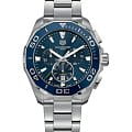 TAG Heuer TAG Heuer Aquaracer Professional 300 CAY111B.BA0927  CAY111B.BA0927 кварцевые мужские часы синий циферблат, браслет нержавеющая сталь — вид спереди