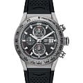 TAG Heuer TAG Heuer Carrera CAR208Z.FT6046  CAR208Z.FT6046 механические мужские часы  серый циферблат, браслет каучук — вид спереди