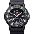 Luminox Luminox Original Navy SEAL XS.3001.F  XS.3001.F кварцевые мужские часы черный циферблат, браслет каучук — вид спереди