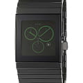 Rado Rado Ceramica R21714192  R21714192 кварцевые мужские часы черный циферблат, браслет высокотехнологичная керамика — вид спереди