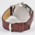 Jacques Lemans Jacques Lemans 1-1813D,  австрия мужские часы на браслете кожаный боковой вид