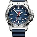 Victorinox Victorinox I.N.O.X. Professional Diver 241734  241734 кварцевые мужские часы синий циферблат, браслет каучук — вид спереди