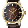 Seiko Seiko Presage SSA392J1  SSA392J1 механические мужские часы коричневый циферблат, браслет кожаный — вид спереди