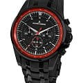 Jacques Lemans Jacques Lemans 1-1799X  1-1799X кварцевые мужские часы черный циферблат, браслет  — вид спереди