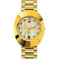 Rado Rado The Original Automatic R12413314 Automatic R12413314 механические мужские часы золотой циферблат, браслет нержавеющая сталь с pvd-покрытием — вид спереди