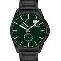 Jacques Lemans Jacques Lemans Derby 1-2199U  1-2199U кварцевые мужские часы  зеленый циферблат, браслет нержавеющая сталь с pvd-покрытием — вид спереди