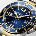Longines Longines HydroConquest L3.742.3.96.7 , наручные мужские часы фото под углом