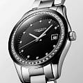 Longines Longines Conquest Classic L2.387.0.57.6 женские часы черный циферблат на запястье