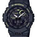 Casio Casio G-Shock GBA-800LU-1A1 G-SQUAD GBA-800LU-1A1 электронные мужские часы  циферблат, браслет пластик — вид спереди