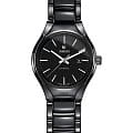 Rado Rado True Automatic R27242152  Automatic R27242152 механические женские часы черный циферблат, браслет высокотехнологичная керамика — вид спереди