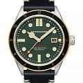 Spinnaker Spinnaker Cahill SP-5096-03  SP-5096-03 механические мужские часы зеленый циферблат, браслет кожаный — вид спереди