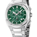 Jaguar Jaguar Executive Chrono J805/C  J805/C кварцевые мужские часы  синий циферблат, браслет нержавеющая сталь — вид спереди