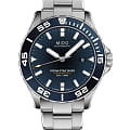Mido Mido Ocean Star Diver 600 M026.608.11.041.00  M0266081104100 механические мужские часы синий циферблат, браслет нержавеющая сталь — вид спереди