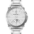 Jacques Lemans Jacques Lemans Derby 1-2202N  1-2202N кварцевые мужские часы серебристый циферблат, браслет нержавеющая сталь — вид спереди
