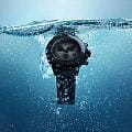 Tissot Tissot Seastar 1000 Quartz Chronograph 38mm T120.217.33.061.00 кварцевые мужские часы часы, крупный план черный циферблат