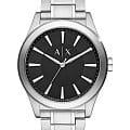 Armani Exchange Armani Exchange Cayde  AX2320  AX2320 кварцевые мужские часы черный циферблат, браслет нержавеющая сталь — вид спереди