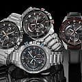 Casio Casio Edifice EQS-600D-1A2 мужские часы черный циферблат на запястье